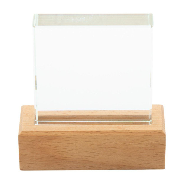 Vitrine Pour Balles De Baseball En Acrylique Transparent Avec Socle En Bois - Présentoir Collection