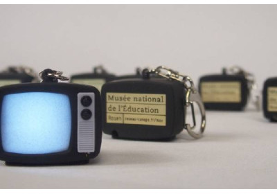 Porte-clés vintage avec le logo de votre société